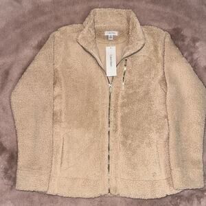 Calvin Klein Fleece Jacket. Size: M. NWT